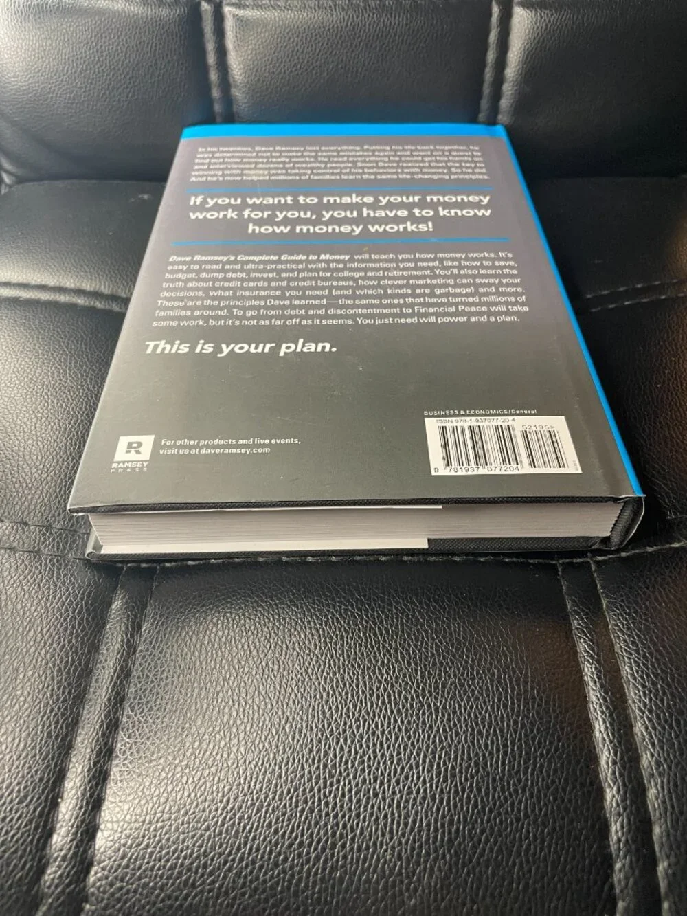 Dave Ramsey's Complete Guide To Money Hardcover Book